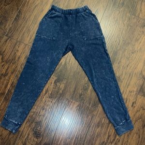 Deep blue sweatpants